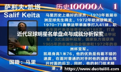 近代足球明星名单盘点与成就分析探索